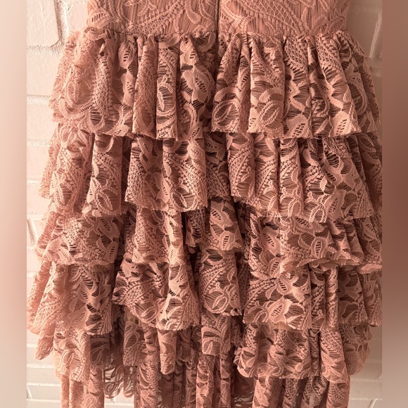 Joyfolie Teens Dress color MAUVE - Picture 6 of 7